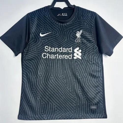2020-2021 LIV Black Goalkeeper Retro Soccer Jersey