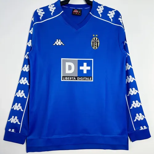 1999-2000 JUV Away Retro Long Sleeve Soccer Jersey