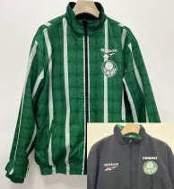 24-25 Palmeiras Green & Black Retro Double Sided Windbreaker (双面风衣)