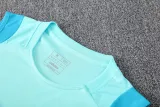 24-25 Flamengo Light green Tank top and shorts suit