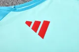 24-25 Flamengo Light green Tank top and shorts suit