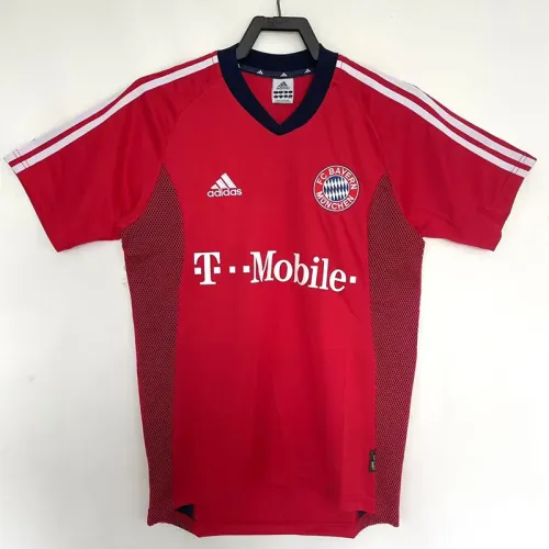 2002-2003 Bayern Home Retro Soccer Jersey