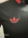 25-26 Man Utd Black Casual Special Edition Player Version Soccer Jersey