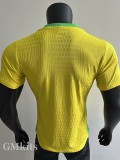 25-26 Brazil Home Player Version Soccer Jersey #带星
