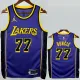 22-23 Lakers DONCIC #77 Purple Top Quality Hot Pressing NBA Jersey (Trapeze Edition) 飞人版