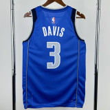 22-23 Dallas Mavericks DAVIS #3 Blue Top Quality Hot Pressing NBA Jersey