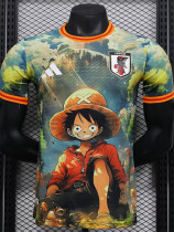 25-26 Japan Green Blue Special Edition Player Version Soccer Jersey