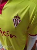 2015-2016 Gijon Away Retro Soccer Jersey (带章)