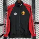 24-25 Man Utd Black Red Windbreaker