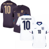 25-26 England Home Fans Soccer Jersey (无星)