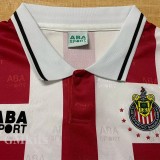 1994-1995 Chivas Guadalajara Home Long Sleeve Retro Soccer Jersey (长袖)
