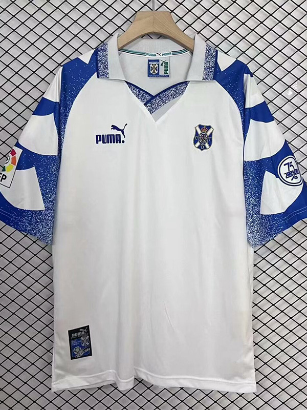 1997-1998 CD Tenerife Home Retro Soccer Jersey (带章)