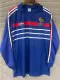 1984-1986 France Home Long Sleeve Retro Soccer Jersey (长袖)