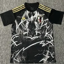25-26 Japan Black Special Edition Fans Soccer Jersey (金边赛亚)