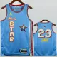 25-26 ALL-STAR JAMES #23 Light blue Top Quality Hot Pressing NBA Jersey