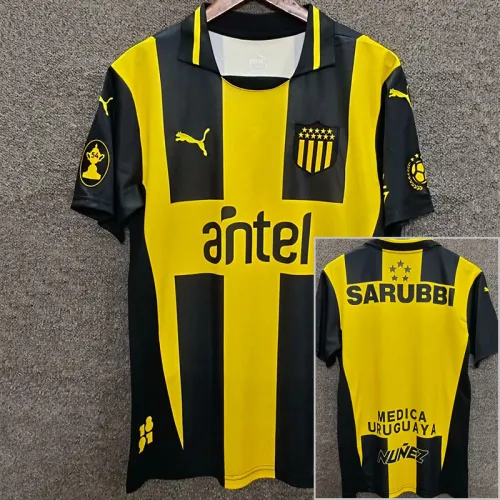 25-26 Atletico Penarol Home Fans Soccer Jersey