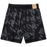 C2443 AJ Black Grey Casual Short Pants