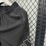 D701 AD Black Casual Short Pants