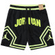 A2438 AJ Green Black Casual Short Pants