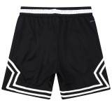 A2401 AJ Black Casual Short Pants