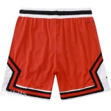 A2434 AJ Red Casual Short Pants