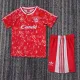 1989-1991 LIV Home Kids Retro Soccer Jersey
