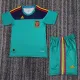 2010 Spain Green Goalkeeper Retro Kids Soccer Jersey