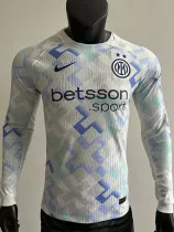 25-26 INT Away Long Sleeve Player Version Soccer Jersey (长袖球员)