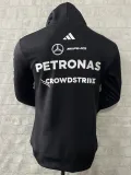 2025 F1 Mercedes Black Hoody(有帽卫衣)