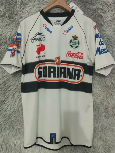 2007-2008 Santos Laguna Away Retro Soccer Jersey