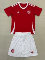 25-26 Internacional Home Kids Soccer Jersey