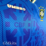 1996 Brazil Away Retro Soccer Jersey