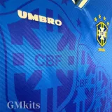 1996 Brazil Away Retro Soccer Jersey