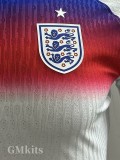 25-26 England Home Long Sleeve Player Version Soccer Jersey (长袖球员)