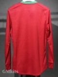 2012 Portugal Home Player Version 长袖球员 Long Sleeve Retro Soccer Jersey
