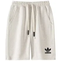 2025 AD Light gray Pure Cotton Fabric Casual Short Pants *浅灰色