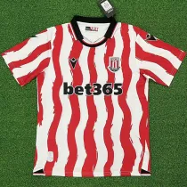 25-26 Stoke City Home Fans Soccer Jersey