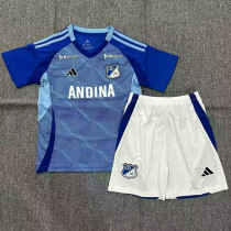 25-26 Millonarios Home Kids Soccer Jersey