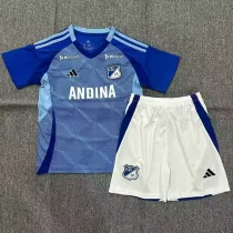 25-26 Millonarios Home Kids Soccer Jersey