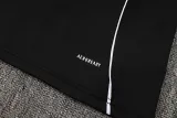 2025 AD Black Half Pull Tracksuit (半拉链)