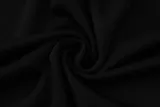2025 AD Black Half Pull Tracksuit (半拉链)