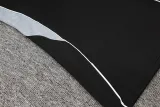 2025 AD Black Half Pull Tracksuit (半拉链)