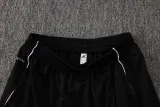 2025 AD Black Half Pull Tracksuit (半拉链)