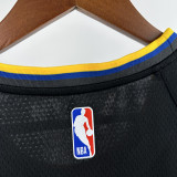 24-25 WARRIORS WIGGINS #22 Black Top Quality Hot Pressing NBA Jersey (Trapeze Edition) 飞人版