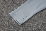 2025 AD Grey Half Pull Tracksuit (半拉链)