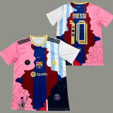 25-26 MESSI #10 Special Edition Fans Soccer Jersey (右粉色)
