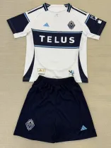 25-26 Vancouver Whitecaps Home Kids Soccer Jersey (带章)