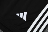 2025 AD White black Tank top and shorts suit