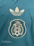 25-26 Mexico Special Edition Green Long Sleeve Player Version Soccer Jersey (长袖球员)