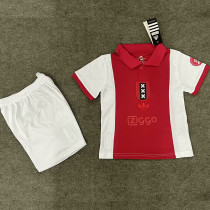 2025 Ajax 125th Anniversary Kids Soccer Jersey *左袖带章